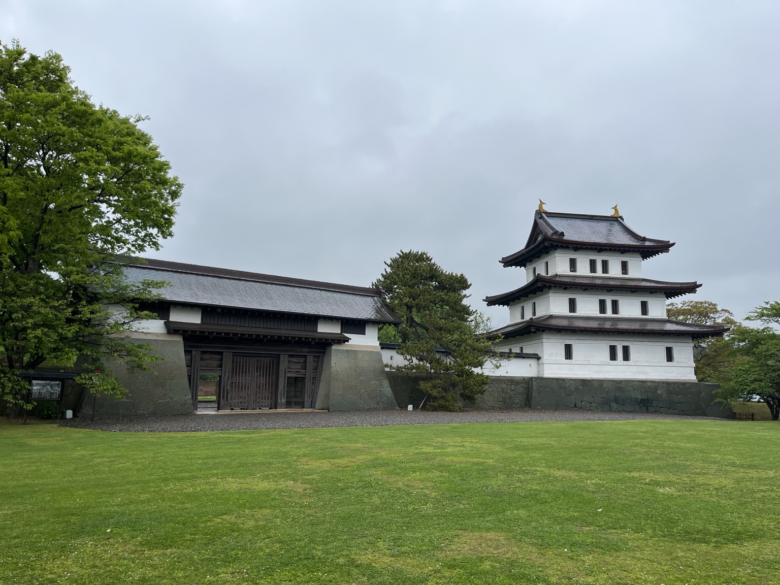 松前城
