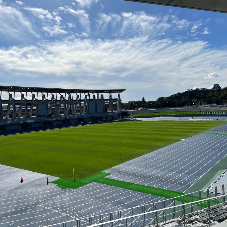 5 World-Class Soccer Stadiums in Japan: A Guide to Unforgettable Scenery and Passion Heiwado HATO Stadium with Castle