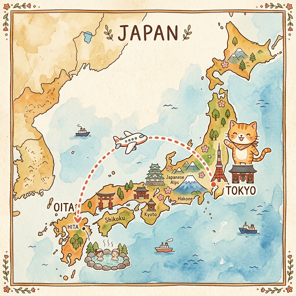 Unraveling the Mystical World of Attack on Titan: A Journey to Hita, Oita Prefecture Map of Japan